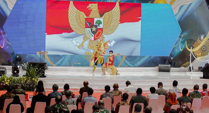 
 Acara ini diinisiasi oleh Kementerian Keuangan yang dihadiri para Menteri Kabinet Indonesia Maju. Foto : Kemenparekraf