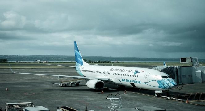 
 Pilot project layanan penerbangan internasional perdana ke Bali bagi pelaku perjalanan luar negeri (PPLN) yang telah efektif pada 4 Februari 2022. Foto : Kemenparekraf